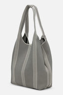 Ilse Jacobsen Knitty 01 Bag in Milk Creme Black
