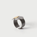 Katerina Vassou Amara Ring In Gold And Steel
