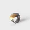 Katerina Vassou Amara Ring In Gold And Steel