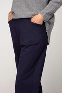 Sahara Ponte Bubble Trouser In Midnight