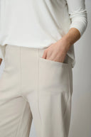 Sahara Ponte Bubble Trouser in Ecru