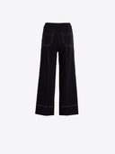Vilagallo High Waisted Black Trousers