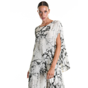 La Haine Asymmetrical Tunic in White