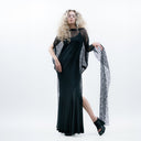 Xenia CRED Black Dress With Spaghetti Straps