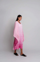 Alquema Collare Coat in Pink Stirring