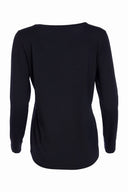 Naya Basic Jersey Long Sleeve Top In Black