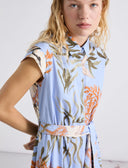 Marella Mllpadana Dress In Blue Multi