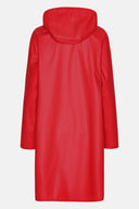 Ilse Jacobsen Rain 71 Coat in Deep Red