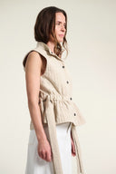 Bitte Kai Rand  Nijuso Waistcoat in Cream