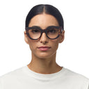 OKKIA Claudia Big Cat Eye Reading Glasses In Havana