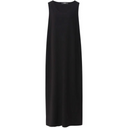 Bize Black V Neck Sleeveless Dress