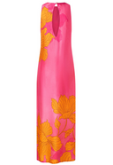 Ana Alcazar Maxi Sleeveless Dress in Original Pink