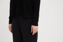 Tirelli Textured Spot Knit in Black