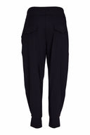 Naya Trousers With Cuff Hem In Black
