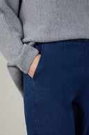 Sahara Denim Stretch  Bubble Trouser