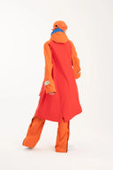 One Node Waterproof Parka In Red/Flame