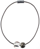 Zsiska Radiance Silver Grey Necklace