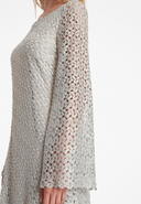 Ana Alcazar Tunic Dress Assymetric In Original Grey