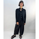 Yacco Maricard Short Cotton Jersey Jacket in Black