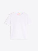 Vilagallo T Shirt  With Flower Sleeve In White