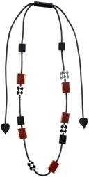 Zsiska November Multi Bead Red