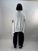 KnitKnit Gilet In White/Black