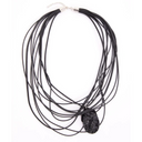 Naya Multi Strand Necklace With Mottled Stone