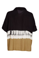 Naya Border Print Tie Dye Shirt