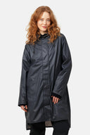 Ilse Jacobsen Raincoat in Dark Indigo