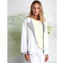 Naya Jersey Top With Cut Out Hem In Lemon