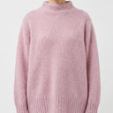 Oska Alpaca And Wool Pullover 6720 In Quartz