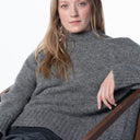 Oska Wool And Alpaca Pullover 6720 In Cadmium