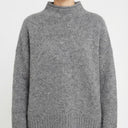 Oska Wool And Alpaca Pullover 6720 In Cadmium