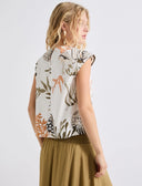 Marella Mllaffine Top In Optical White