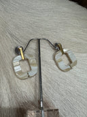 XAVIER-DEROME Medium Earrings Cream