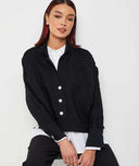 Yacco Maricard Cotton Jersey Jacket in Black