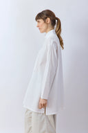 Yacco Maricard Cotton Lawn Tunic In White