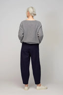 Sahara Ponte Bubble Trouser In Midnight