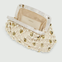 Marella Mlafascia Handbag In Stone/Gold