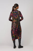 Sahara Bright Scattered Wings Jersey Dress Multi