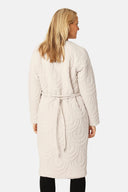 Ilse Jacobsen Blossom Long Quilted Coat In Kit