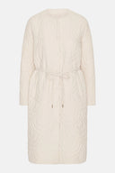 Ilse Jacobsen Blossom Long Quilted Coat In Kit