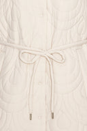 Ilse Jacobsen Blossom Long Quilted Coat In Kit