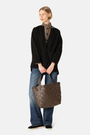 Ilse Jacobsen Chip11 Shoulder Bag In Chocolate Brown