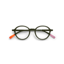 Have A Look Reading Glasses Circle Slim In Dark Green