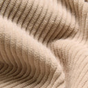Sahara Jumbo Cord Caban Jacket In Ecru