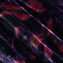 Sahara Midnight Peonies Velvet Relaxed Blazer In Multi