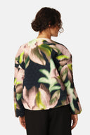 Ilse Jacobsen Honeycomb Jacket In Light Photoristic Flower