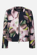 Ilse Jacobsen Honeycomb Jacket In Light Photoristic Flower