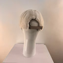 Malisa Faux Fur Baseball Cap White